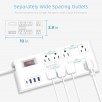 BESTEK 8-Outlet Surge Protector 
